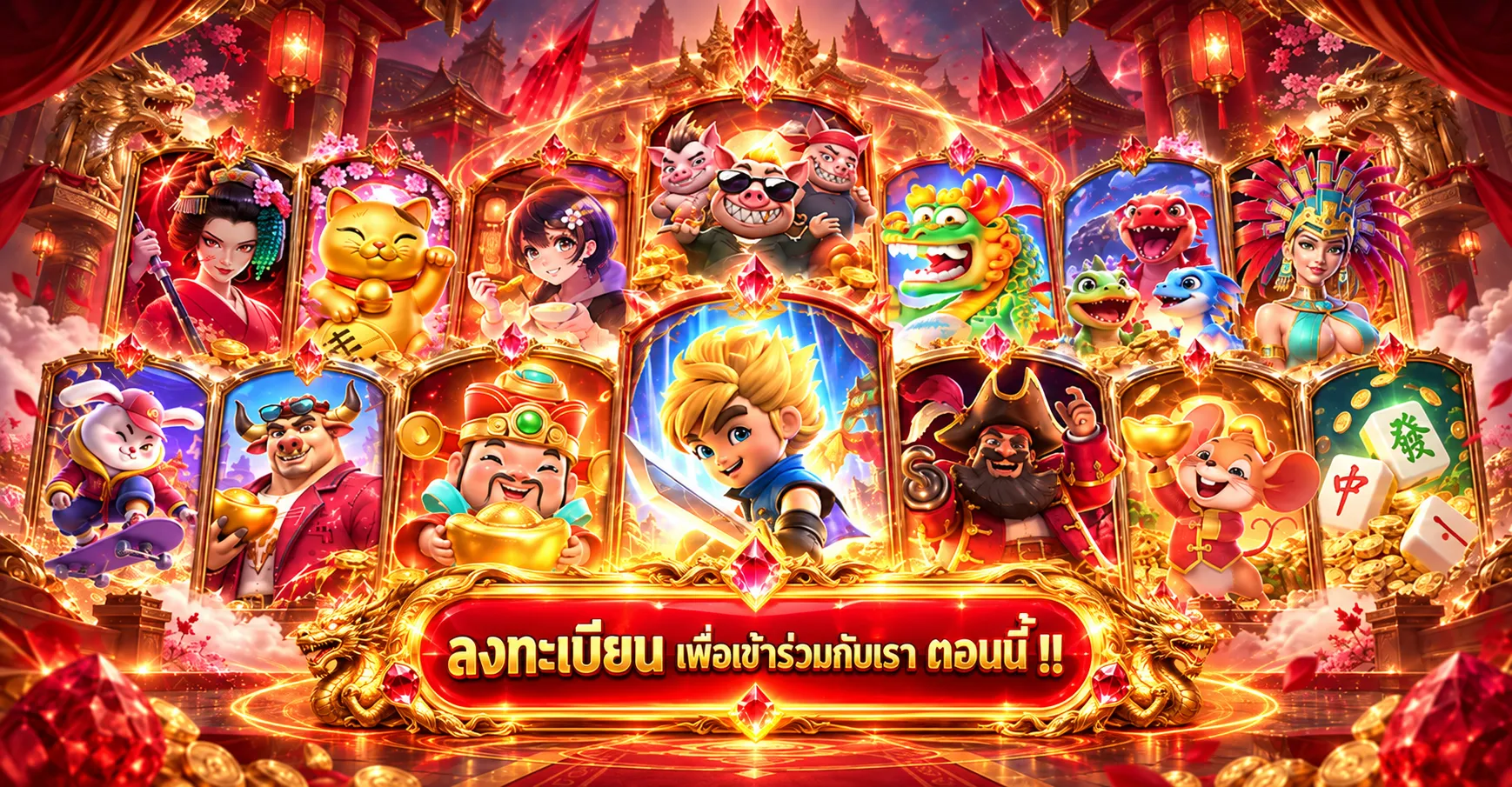 ลงทะเบียนร่วมสนุกแดนมหาสมบัติ สล็อตไทยไทย